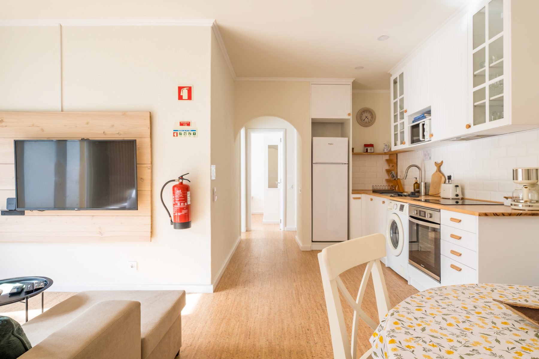 Cozinha e sala
